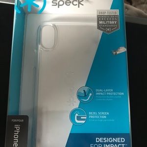Brand new speck iPhone X clear case